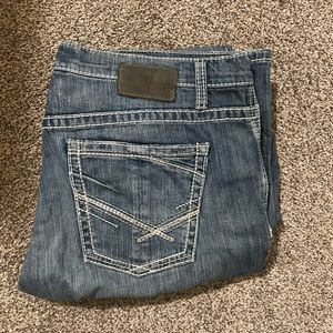 Mens Tyler buckle jeans